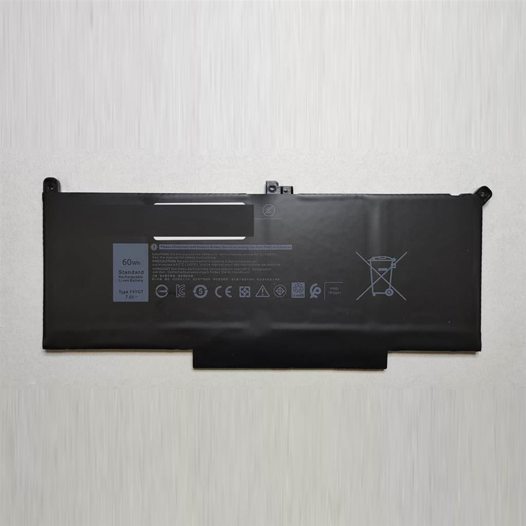 Featured image for “Dell Latitude Batterie Compatible 7280, 7290, 7380, 7390, 7480, 7490 (F3YGT) - 7,6V, 8200mAh”